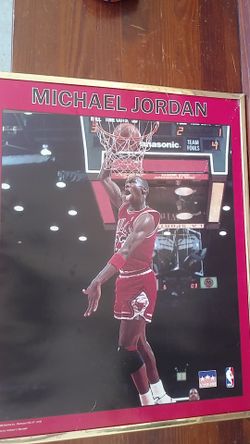 Vintage starline inc poster michael jordan