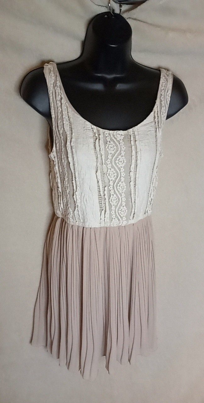 Super Cute Two Tone Mini Dress
