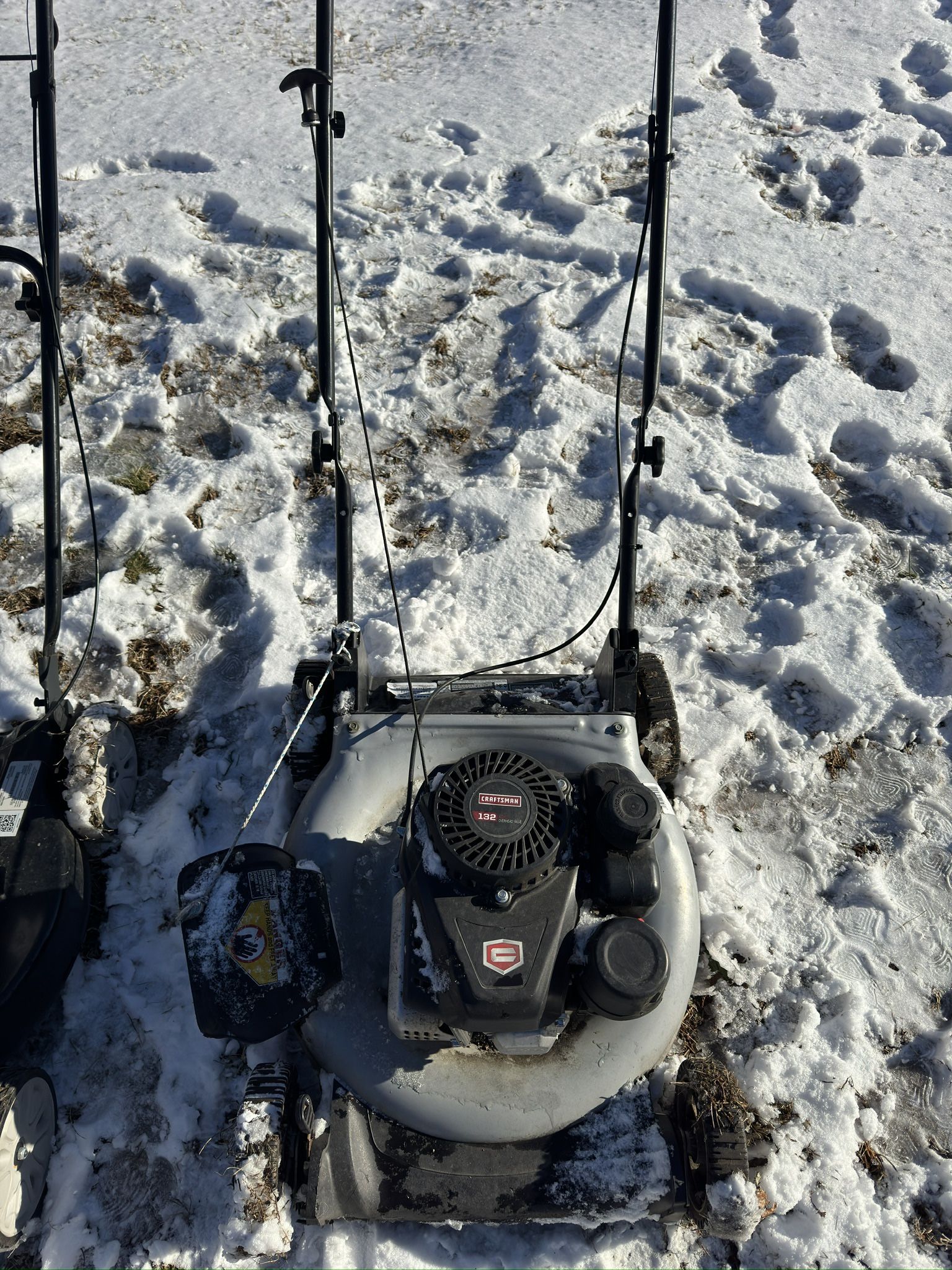 Gas Lawn Mower Different Brands 