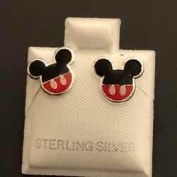 .925 Aretes De Plata Minnie