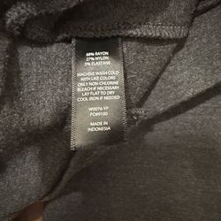 Betabrand Charcoal Straight Leg Pants