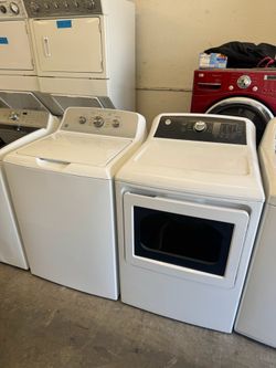 Used GE Washer and Gas Dryer Top Load