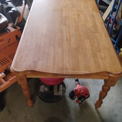 Solid Oak Table No Chairs 