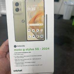 Moto G Stylus 5g 2024!! New Number With Cricket Wireless!!