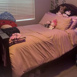 Real Cherry Wood 4 In 1 Bed