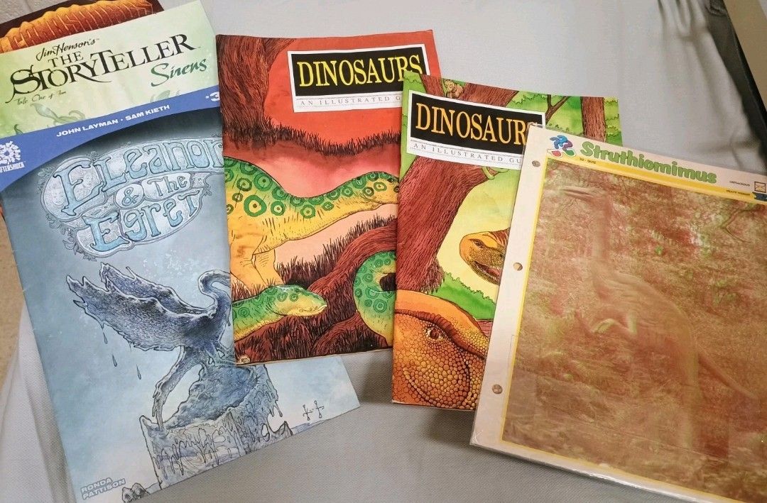 5 Comic Books Jim Henson's The Storyteller Plus Others VTG & 3D Quiz Ck Pictures