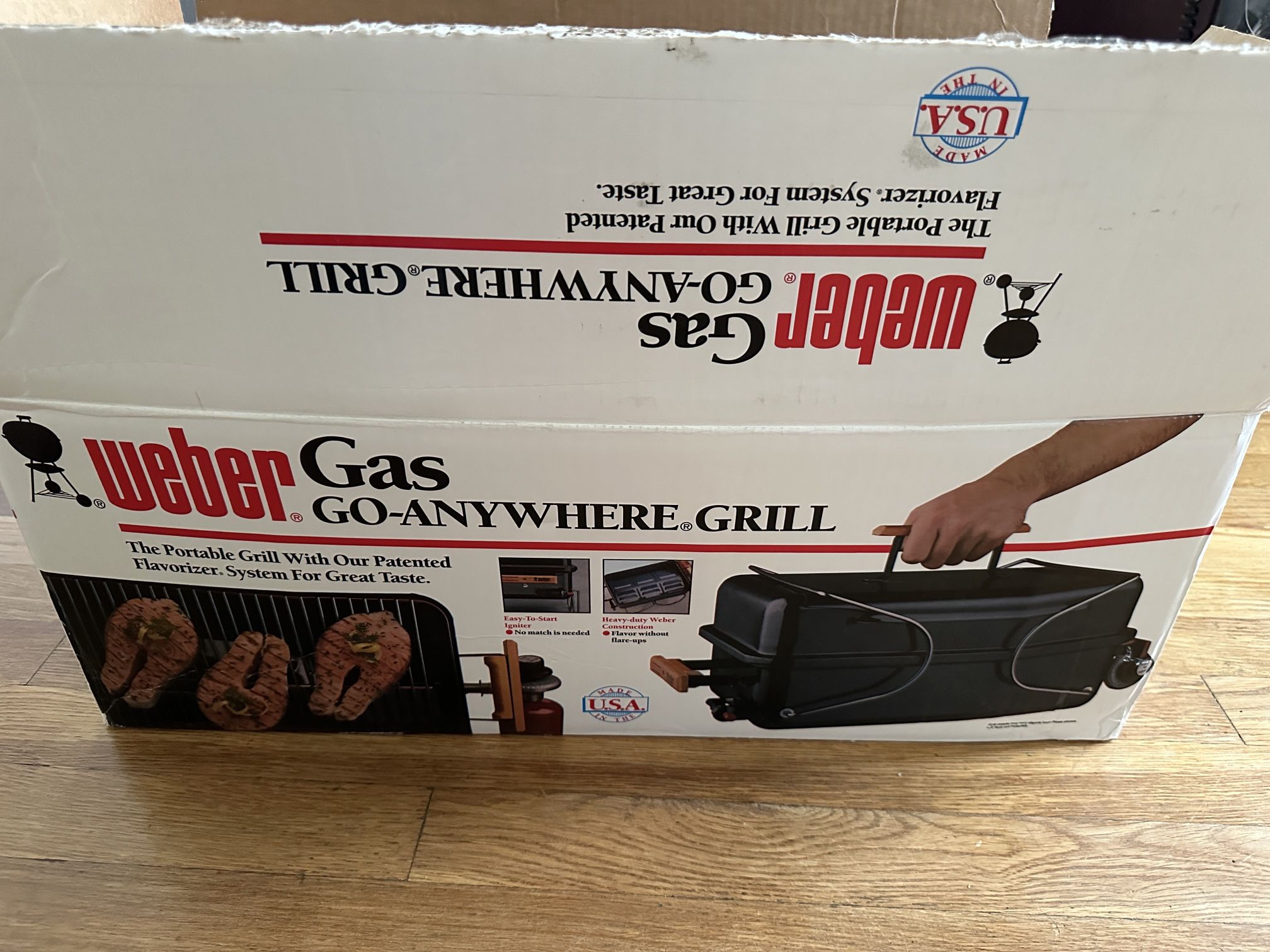 Weber Gas Go Anywhere Grill NEW Portable
