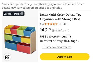 Delta Toy Organizer