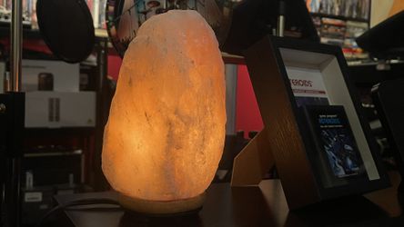 8 1/2 Inch Himalayan Crystal Salt Lamp With Dimmer Switch Model 1000 40W