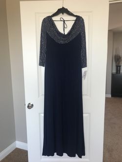 Navy Blue Dress