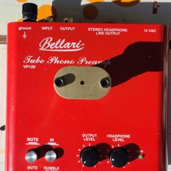 Bellari VP129 Tube Phono Preamplifier - Home Stereo Equipment