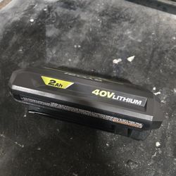 Ryobi 40v Battery 