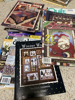 Quilting Books/magazines  With Lots Of Patterns