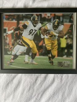 Stephen Tuitt Steelers Official NFL Signed Photo 