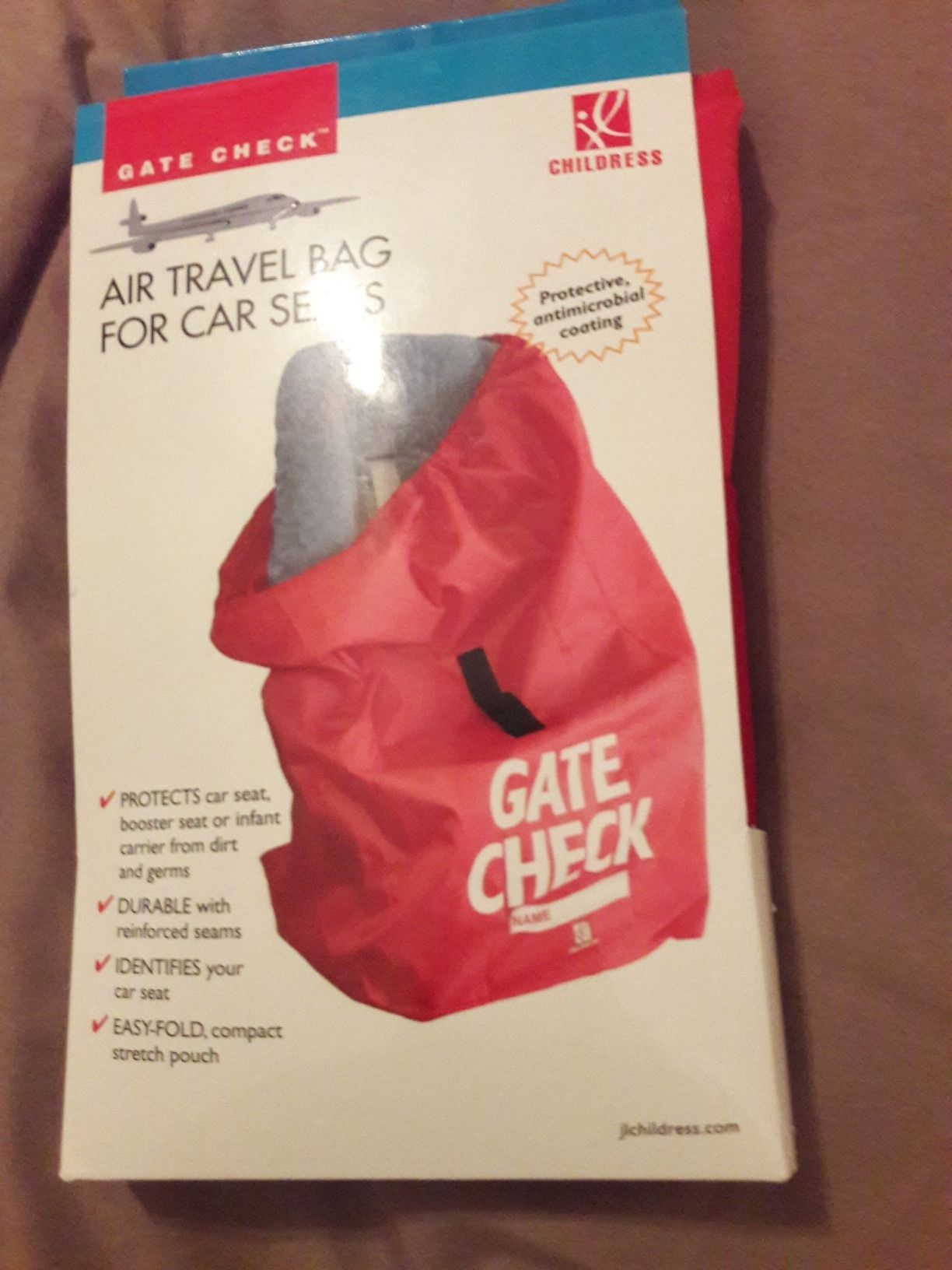 JL Childress GATE CHECK Car Seat Cover