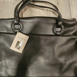 AVON Black Bag With Purse