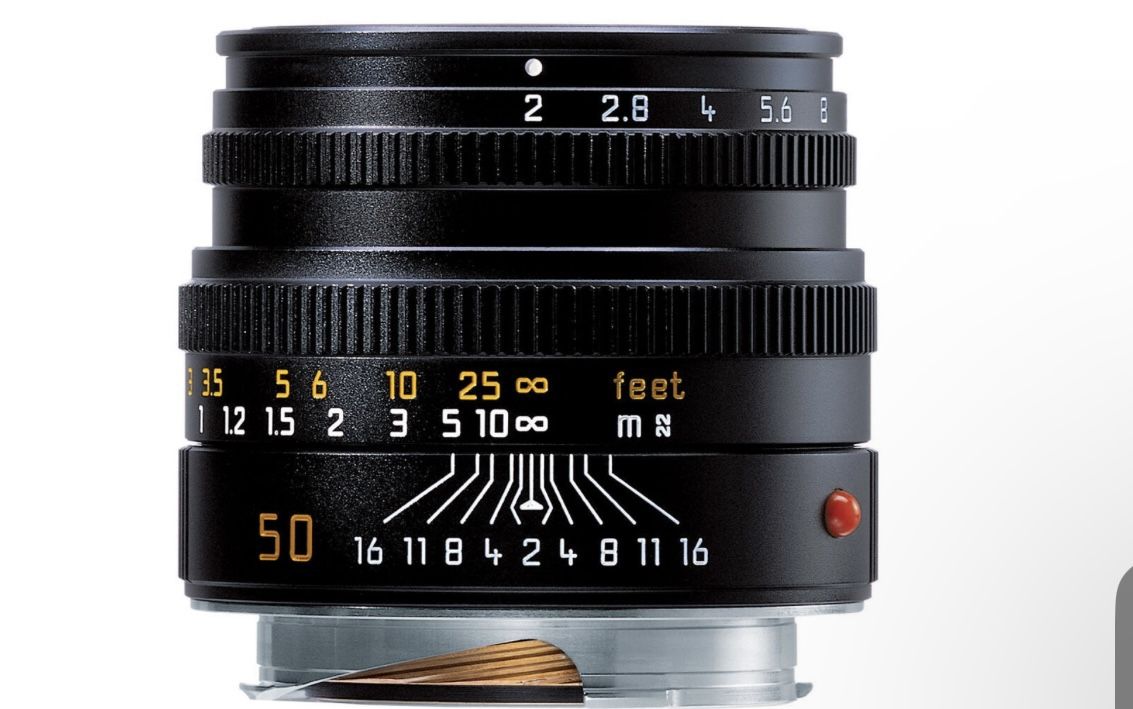 Leica Summicron-M 50mm f/2 Lens