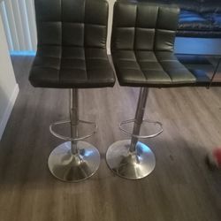 Couch And Loveseat, Kitchen Table And Chairs, 2 Barstools 