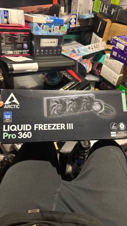 ARCTIC Liquid Freezer III Pro 360 - AIO CPU Cooler, 3 x 120 mm Water Cooling, 38 mm Radiator, PWM Pump, VRM Fan, AMD AM5/AM4, Intel LGA1851/1700 Conta