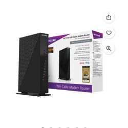 Netgear Model C6300 Modem Router Combo