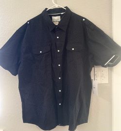 Paper Denim & Cloth Short Sleeve Button-Up Shirt