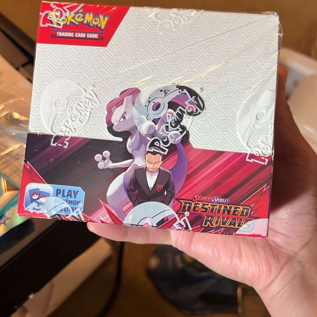 destined rivals booster box 36 packs Pokemon Scarlet & Violet: get caught up in more electrifying fun with acrylic standees Scarlett And Violet Booster Box