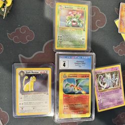 Vintage Pokemon Cards, Price In Listing