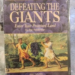 DEFEATING THE GIANTS Enter Your Promised Land DVD By: Pat Robertson New & Sealed