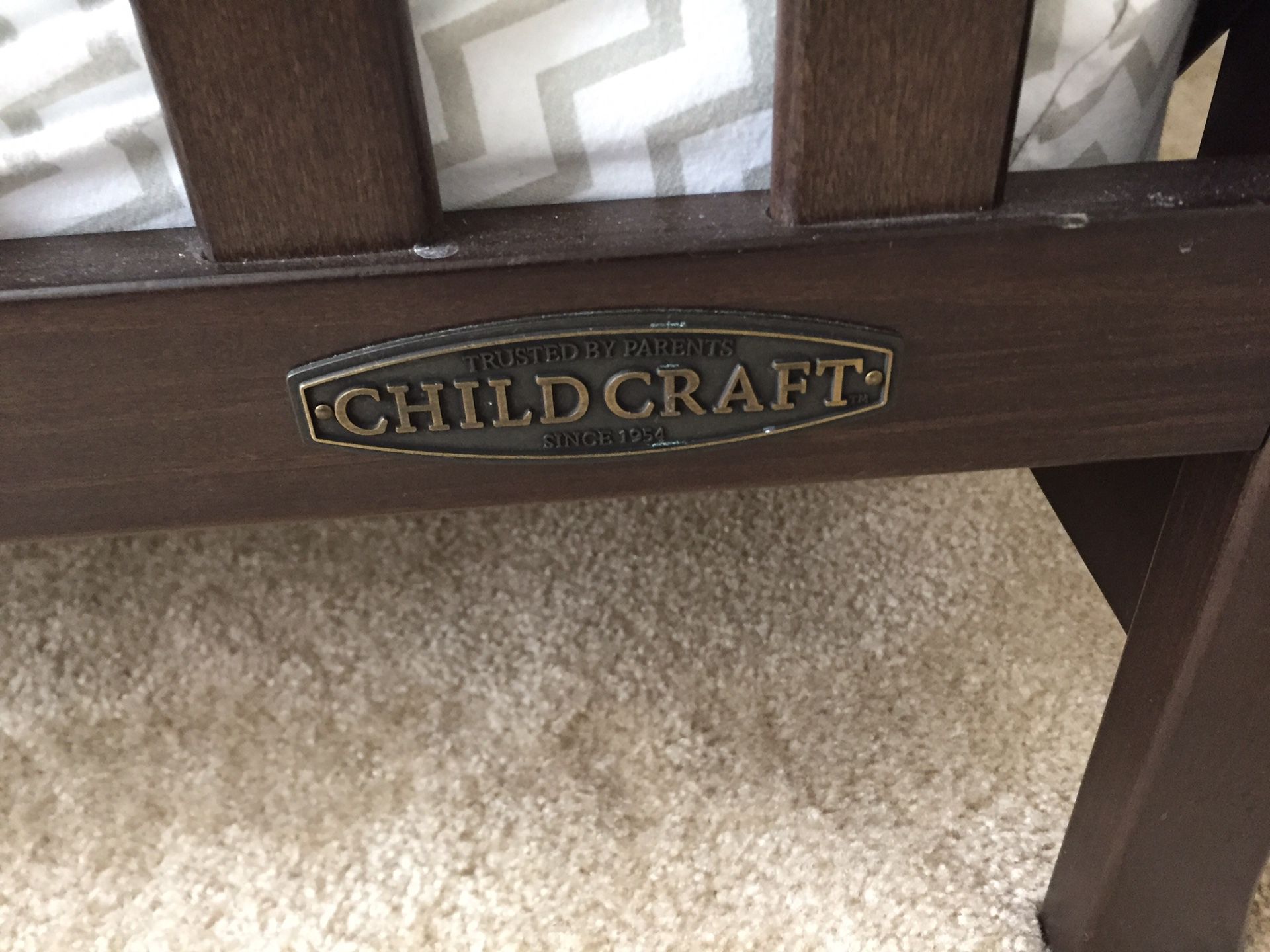 Huge baby bed, rarely used!