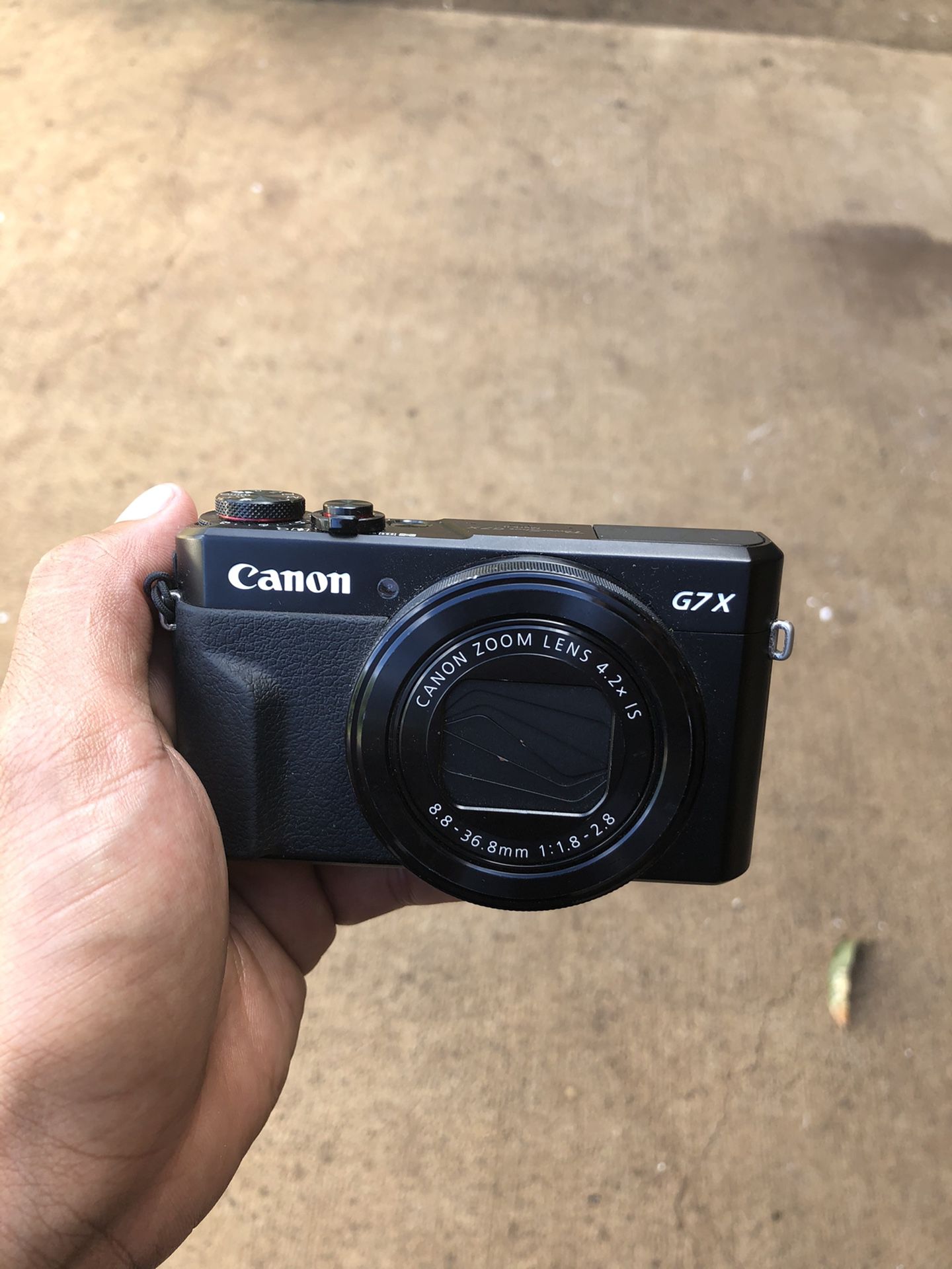 Canon G7x mkii