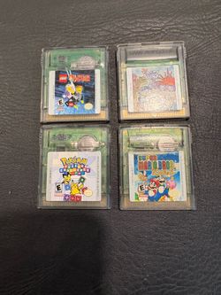 Nintendo game boy video games