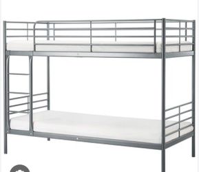 Twin Metal Bed 