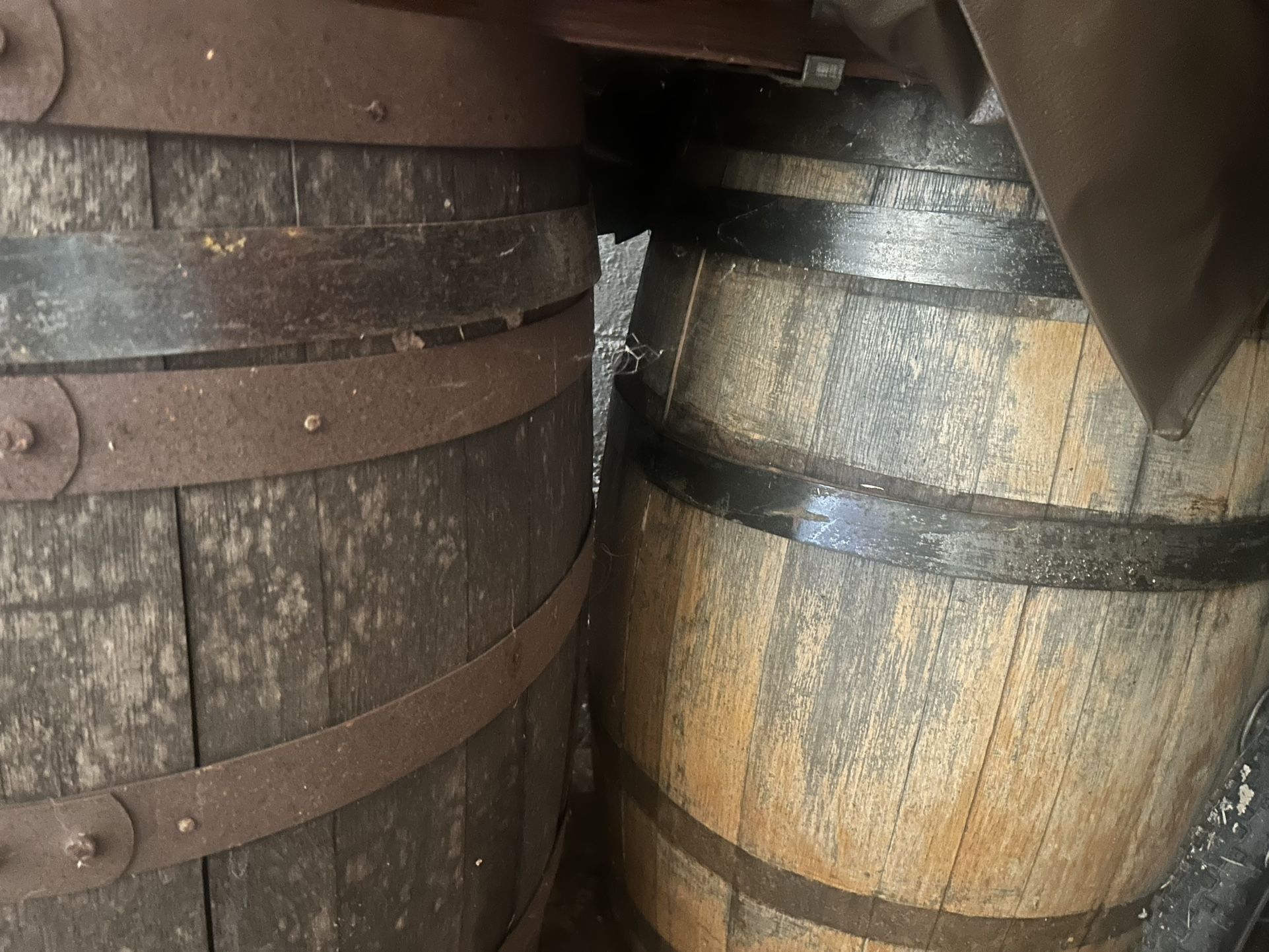 Wine And Whiskey Barrels