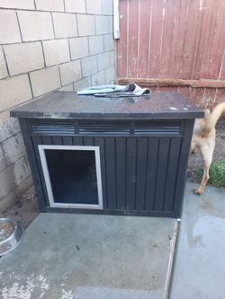 Large Outdoor Wooden Dog House