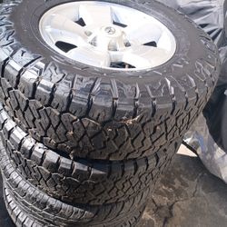 Toyota Truck Tires Size 265 70 R17 We Extra Cups 