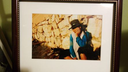 Frammed Bolivian Picture