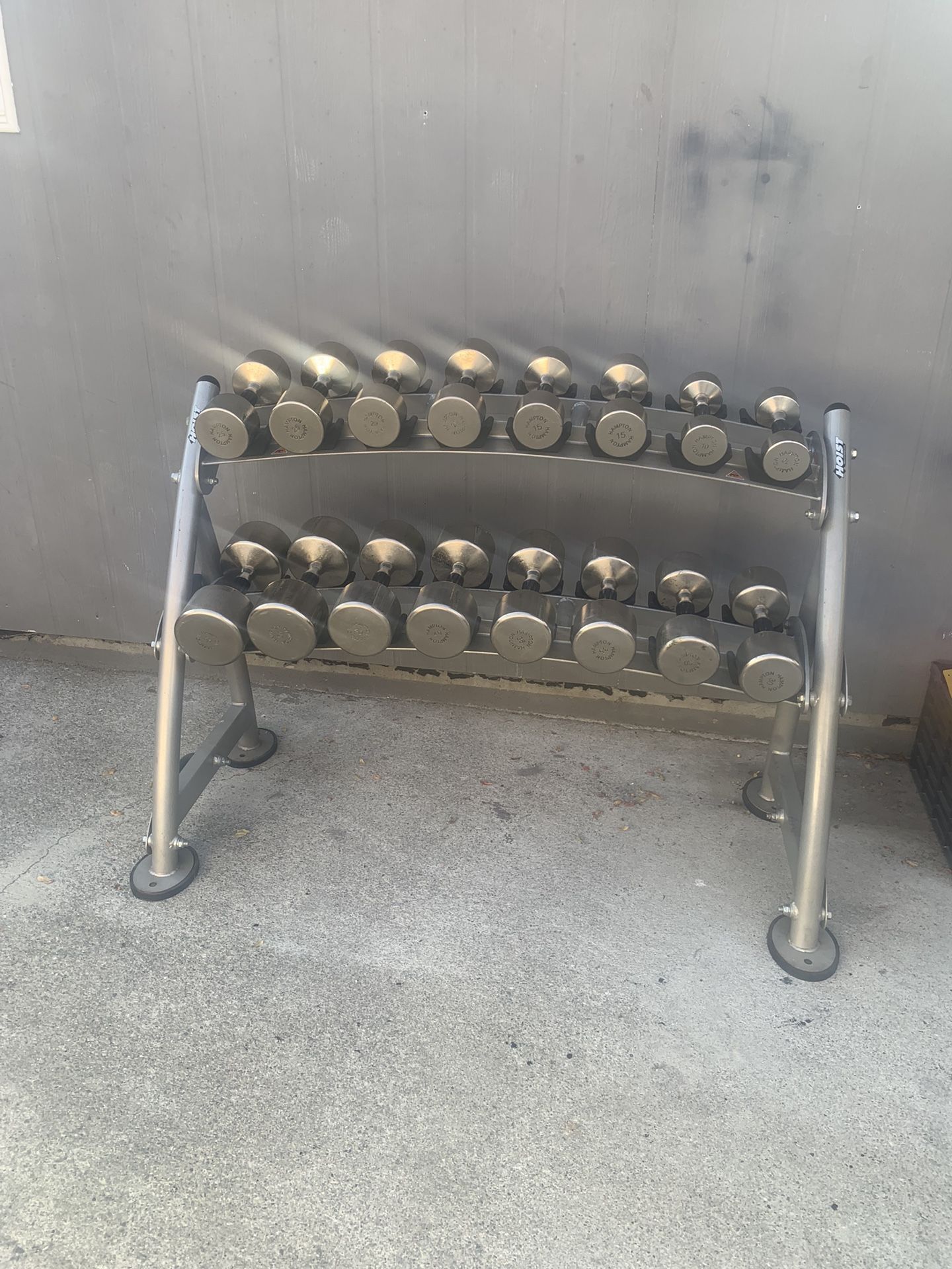 Hampton Stainless Steel Dumbbells 