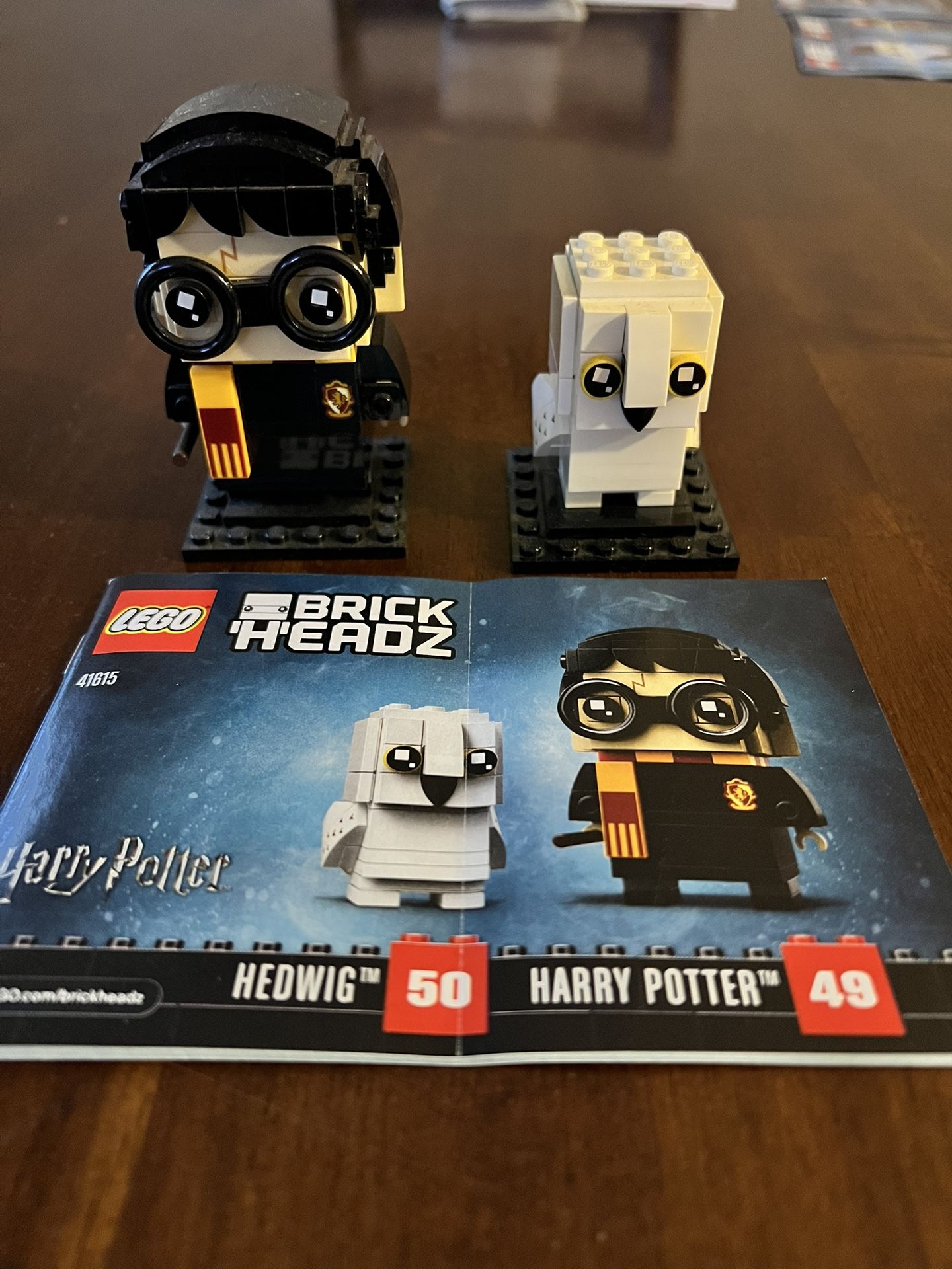 Harry Potter & Hedwig Lego Brickheadz 