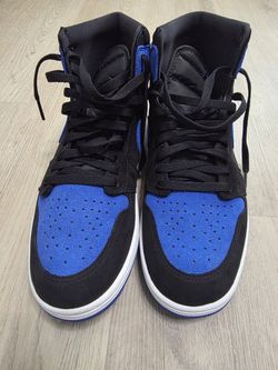 Blue & Black Hightop Nike Shoes