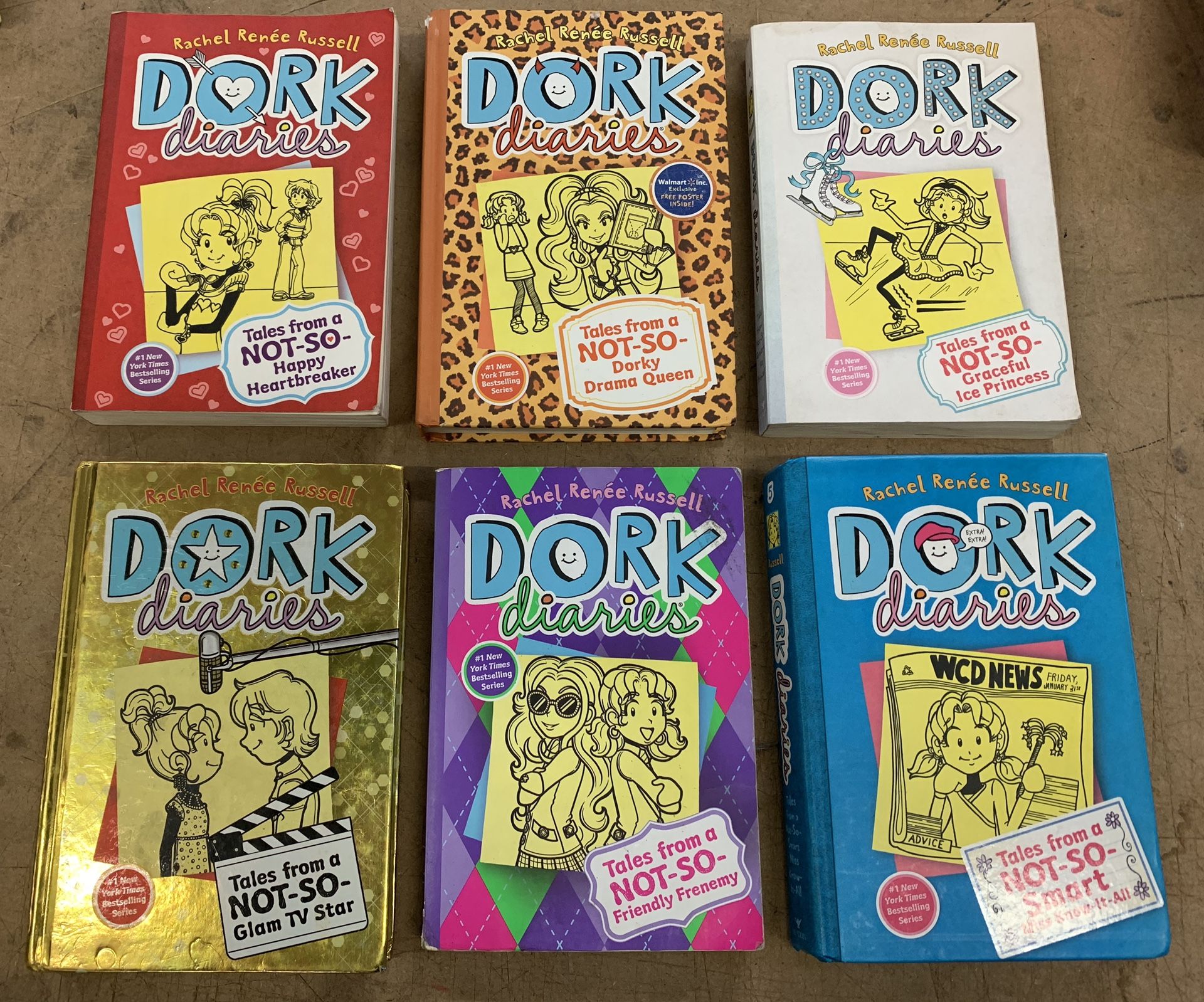 DORK DIARIES books