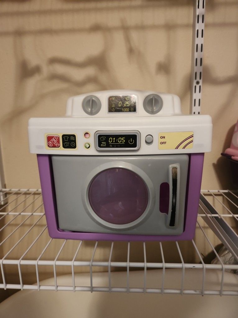 Washing/Drying Machine Toy For Kids