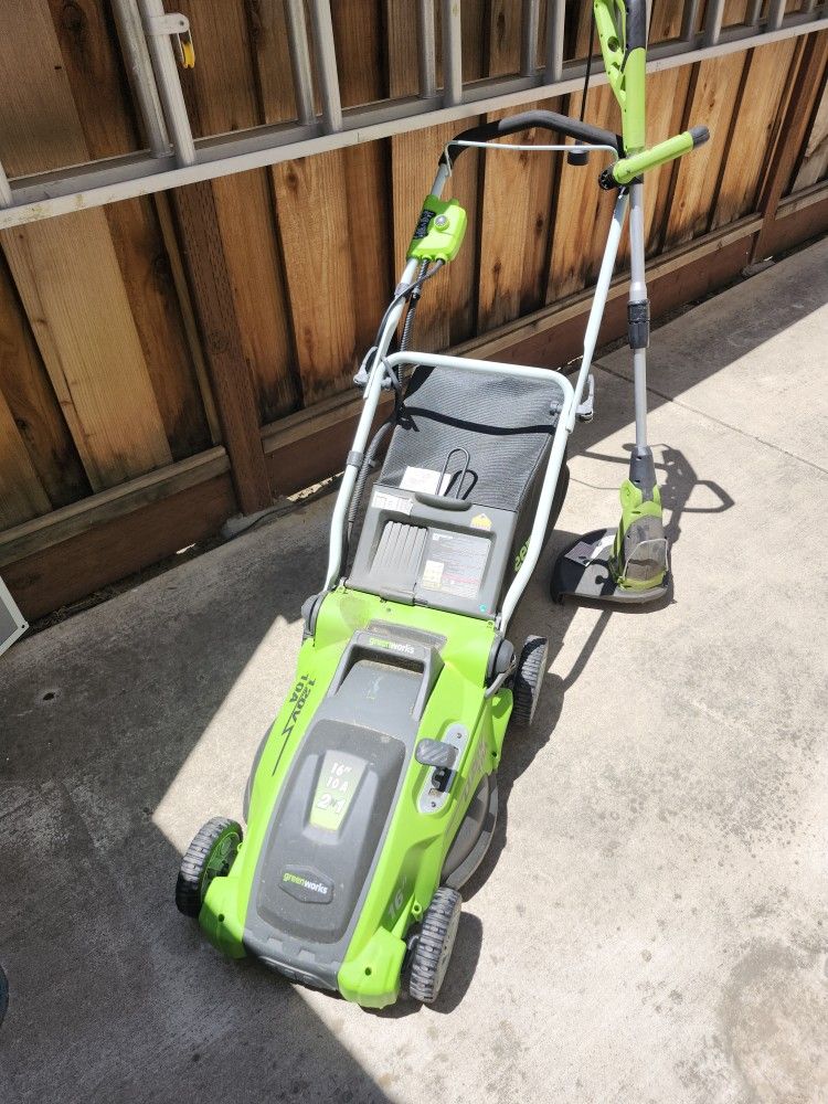 Electric Mower and Edger