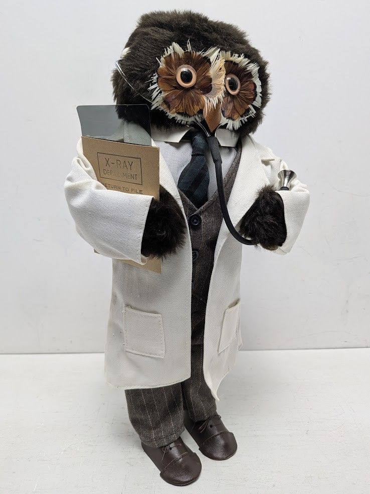 Vintage Abercrombie & Fitch - Jungle Toys of London - Doctor Owl