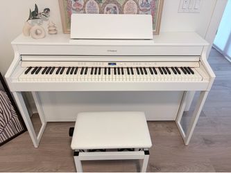 Roland HP704 best sound quality, Bluetooth connect with iPad apps, record musics