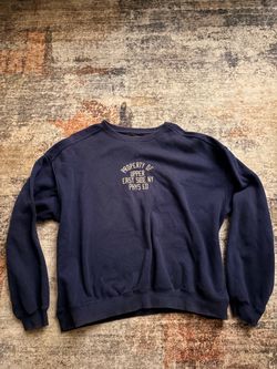 Blue cotton on sweat shirt