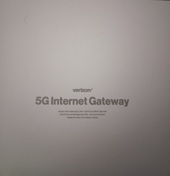 Verizon Internet Gateway 5G Home Router With Wifi 6 (LVSKIHP)
