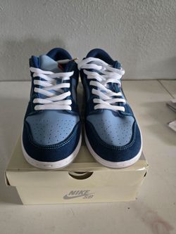 Nike SB Dunk Low Blue Sneakers Size 11