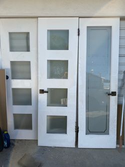 24” solid doors