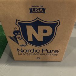 Nordic Pure  Air Filters 16x20x4
