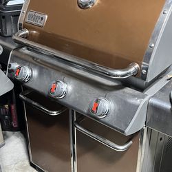 Very Heavy useful tool Weber Genesis E-310 bbq grill propane Asador 3 burners